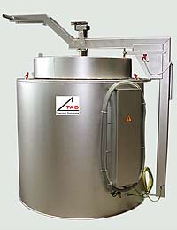 elektrisch beheizter Gl�hofen