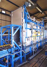 Rollenherdofen mit K�hlzone