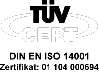 Zertifikat ISO 14001
